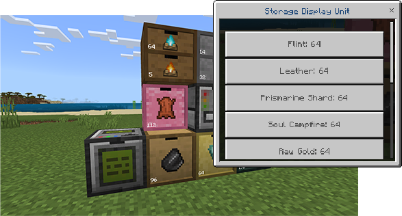 Storage Display Unit